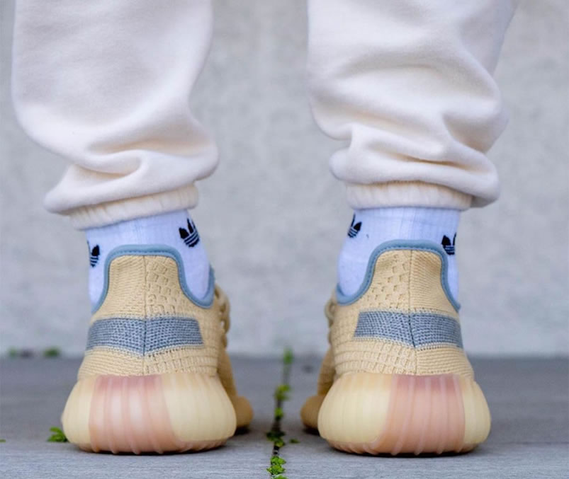 Adidas Yeezy Boost 350 V2 Linen 2020 Reflective On Feet Release Date Fy5158 (8) - newkick.org
