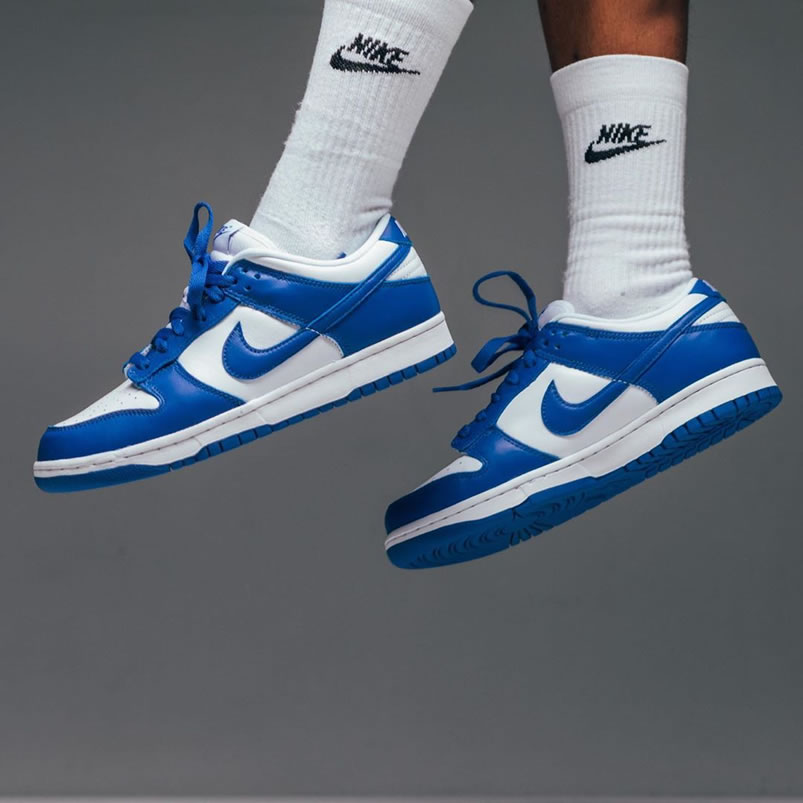 Nike Sb Dunk Low Sp Kentucky Varsity Royal Blue Cu1726 100 On Feet (1) - newkick.org