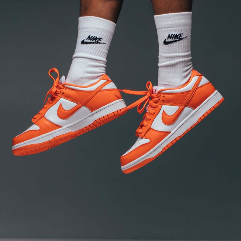 Nike Sb Dunk Low Sp Syracuse Orange Blaze Cu1726 101 On Feet (13) - newkick.org