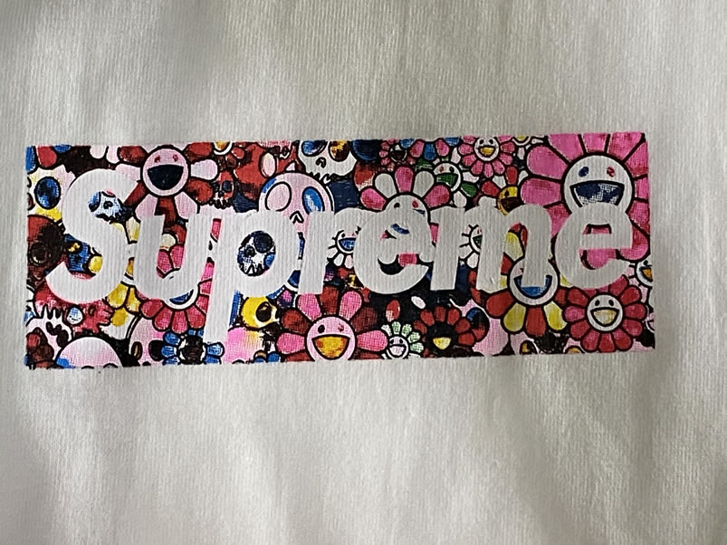 Supreme Covid 19 Relief Box Logo Tee T Shirt Takashi Murakami Kaikai Kiki Flower Skulls (12) - newkick.org