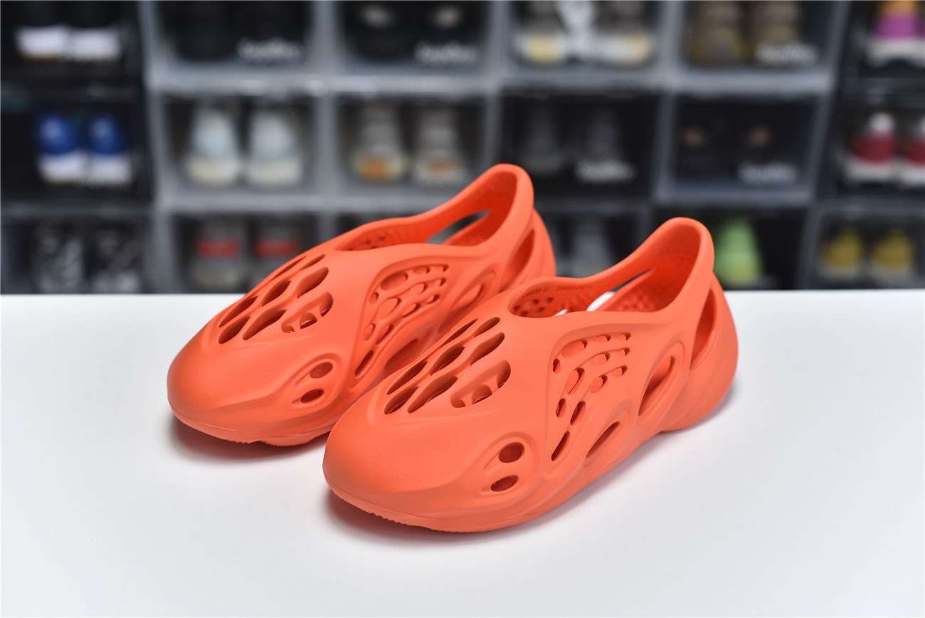Adidas Yeezy Crocs Clog Foam Runner Colors Orange Red (1) - newkick.org