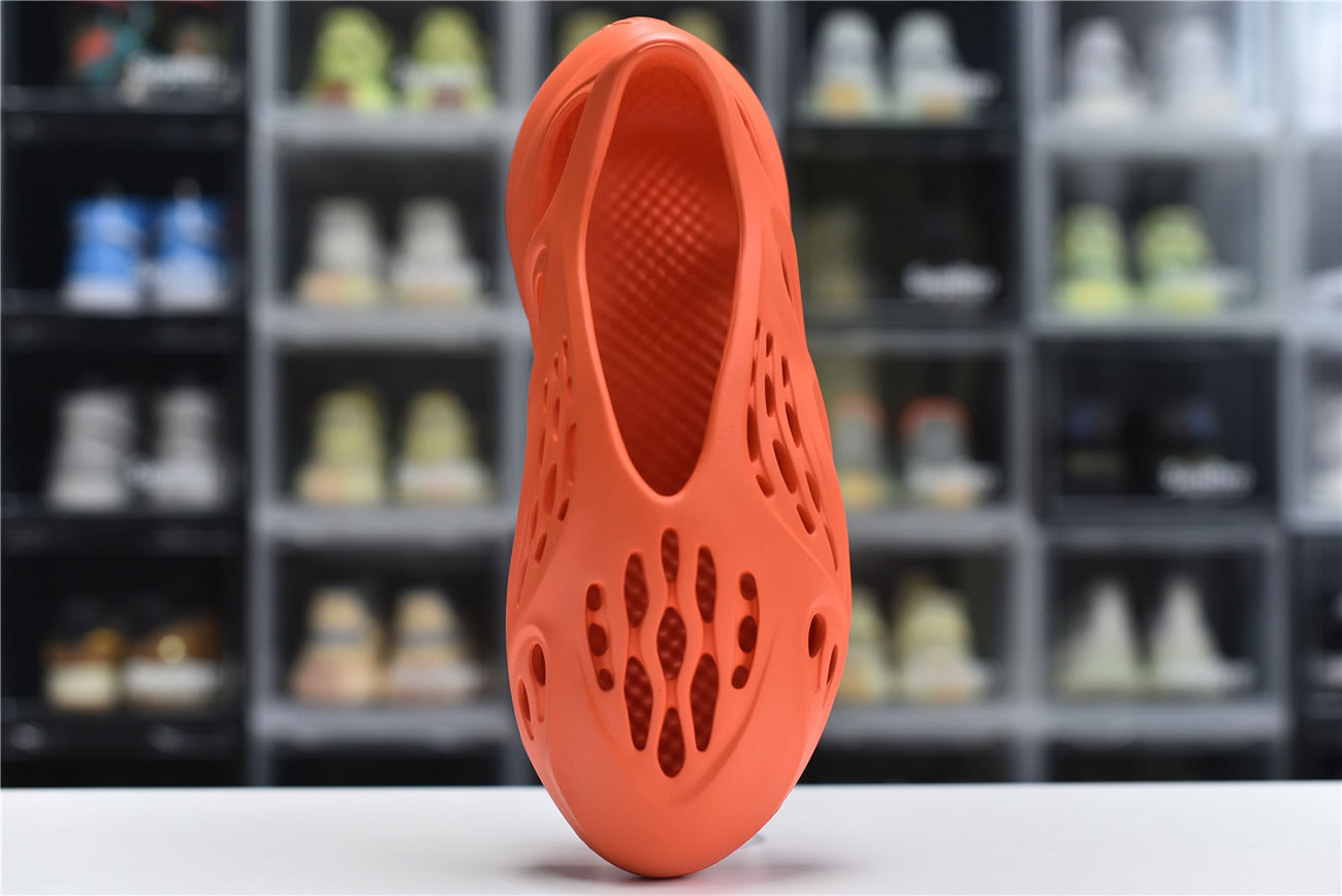 Adidas Yeezy Crocs Clog Foam Runner Colors Orange Red (4) - newkick.org