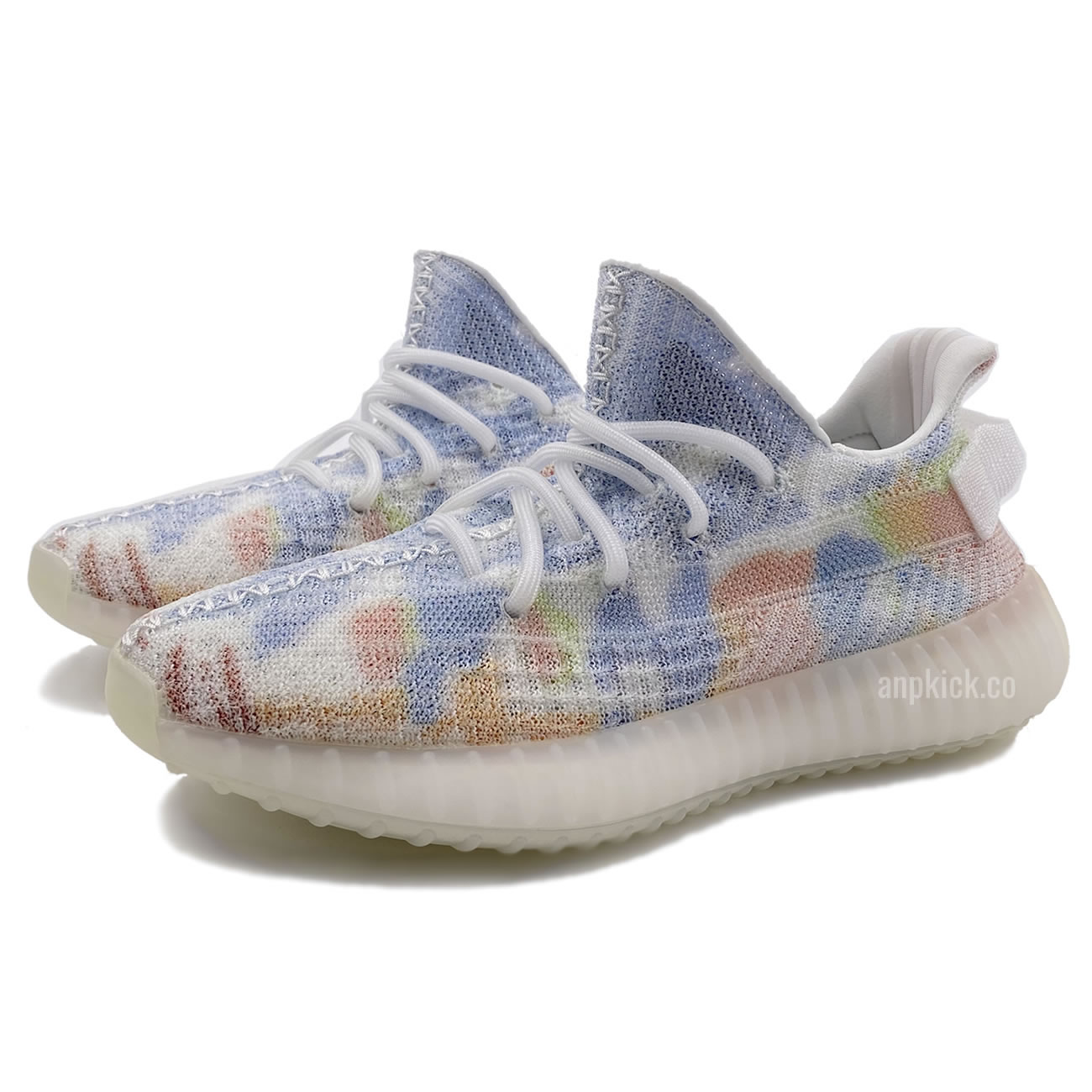 New Custom Yeezy Boost 350 V2 Colorful For Sale (3) - newkick.org