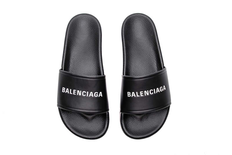 Balenciaga Slippers Dames For Men Women All Black White 506347 Wal00 9061 (19) - newkick.org