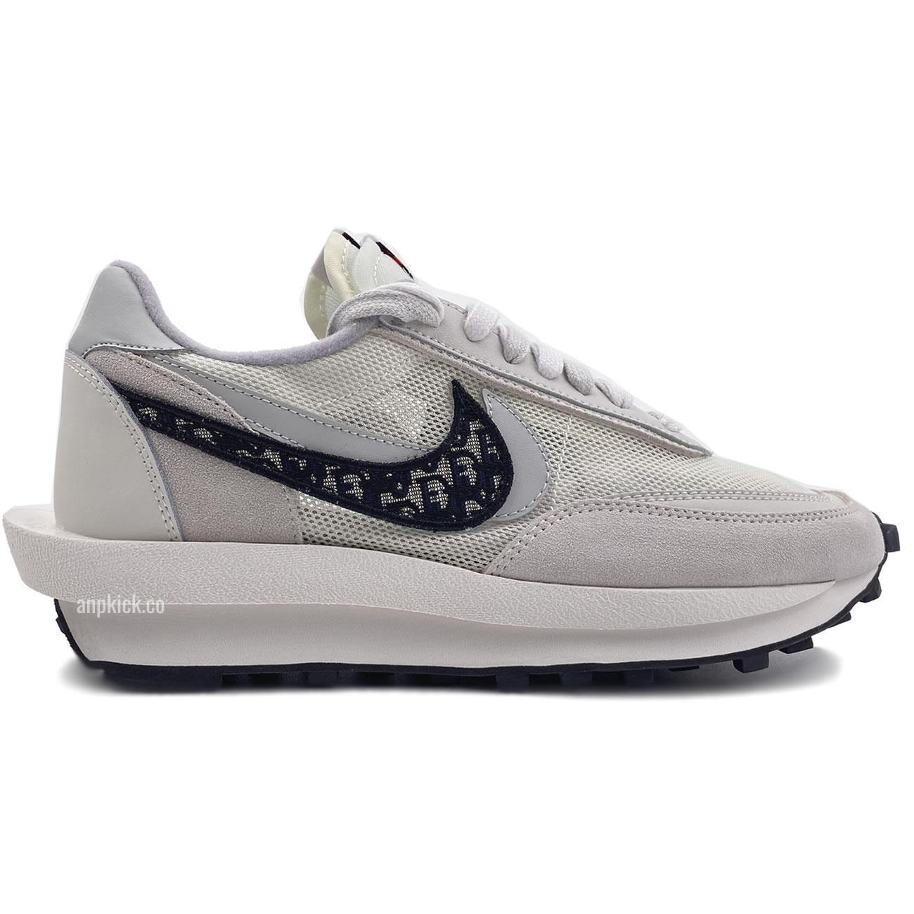 Sacai Dior Nike Ldwaffle Sneakers Cn8898 002 (2) - newkick.org