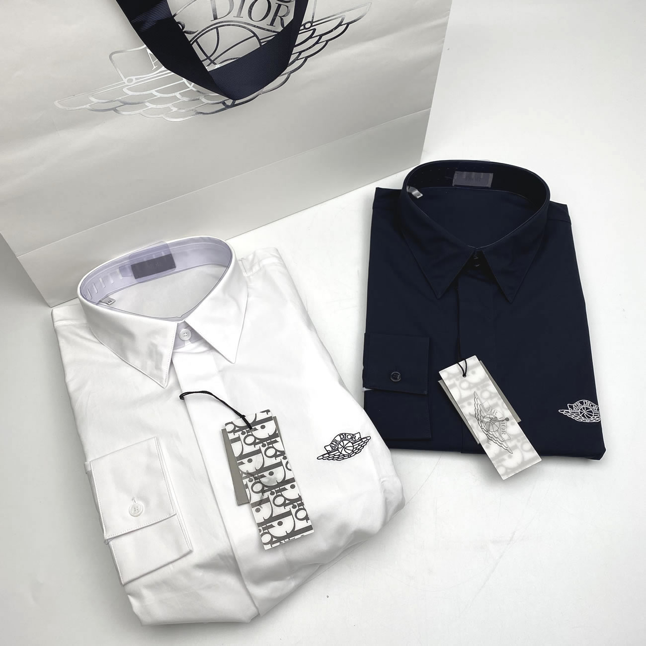 Dior Air Jordan T Shirt White Black S 2xl (1) - newkick.org