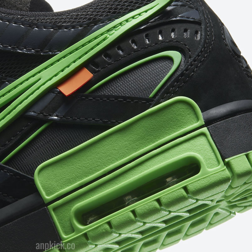 Off White Nike Air Rubber Dunk Green Strike Release Date Cu6015 001 (8) - newkick.org