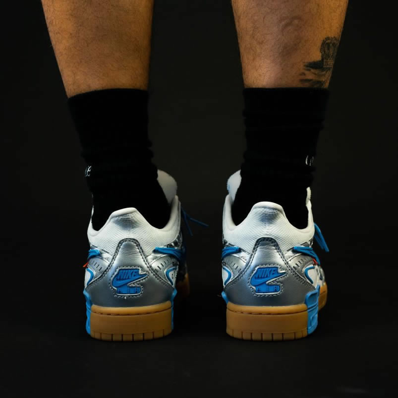 Off White Nike Air Rubber Dunk University Blue Release Date On Feet Cu6015 100 (4) - newkick.org