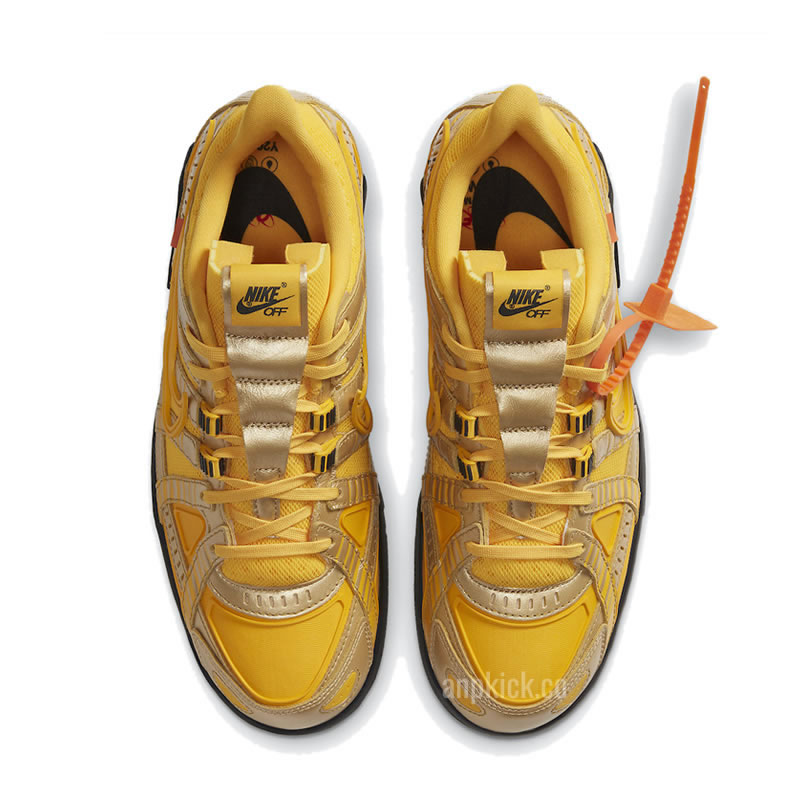 Off White Nike Air Rubber Dunk University Gold Release Date Cu6015 700 (4) - newkick.org