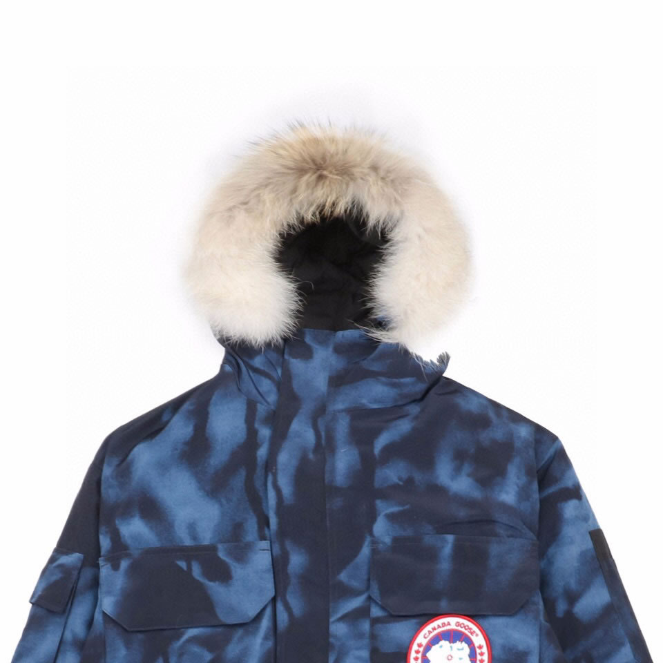 08 Canada Goose 19fw Expedition 4660ma Down Jacket Camouflage Blue (4) - newkick.org