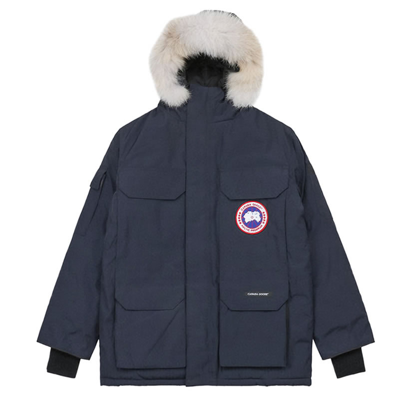 08 Canada Goose 19fw Expedition 4660ma Down Jacket Coat Navy Blue (1) - newkick.org