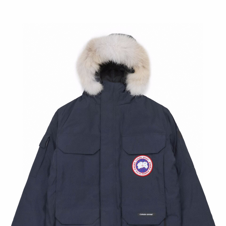 08 Canada Goose 19fw Expedition 4660ma Down Jacket Coat Navy Blue (4) - newkick.org
