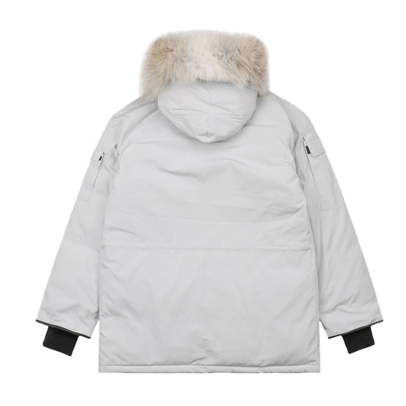 08 Canada Goose 19fw Expedition 4660ma Down Jacket Coat Silver White (2) - newkick.org