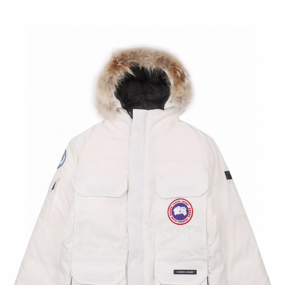 08 Canada Goose 19fw Expedition 4660ma Down Jacket Coat White (4) - newkick.org