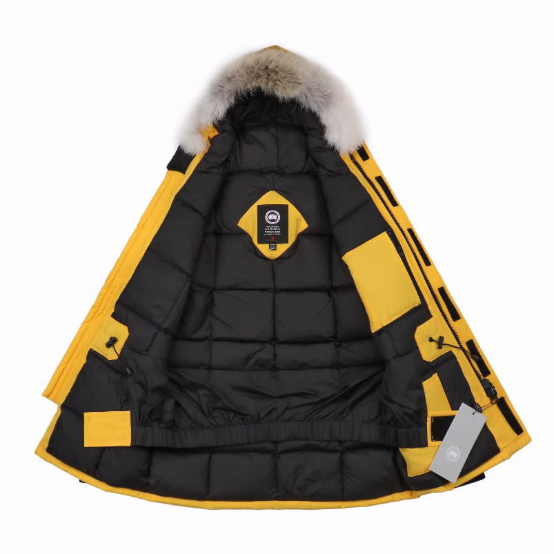 08 Canada Goose 19fw Expedition 4660ma Down Jacket Coat Yellow (3) - newkick.org