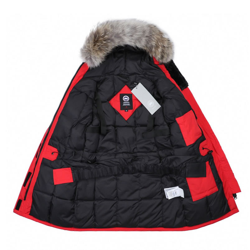 09 Canada Goose 19fw Expedition 4660la Down Jacket Coat Red (3) - newkick.org