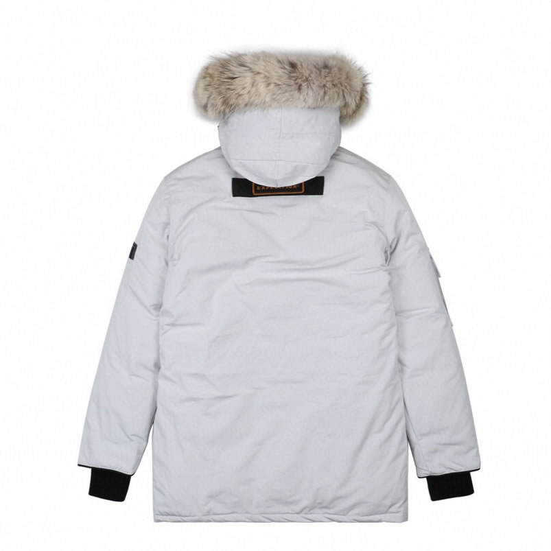 09 Canada Goose 19fw Expedition 4660la Down Jacket Coat Silver White (2) - newkick.org