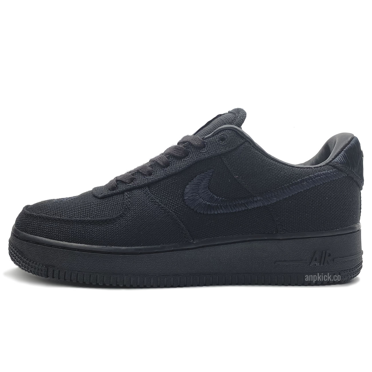 Stussy Nike Air Force 1 Low Black Cz9084 001 Release Date (1) - newkick.org