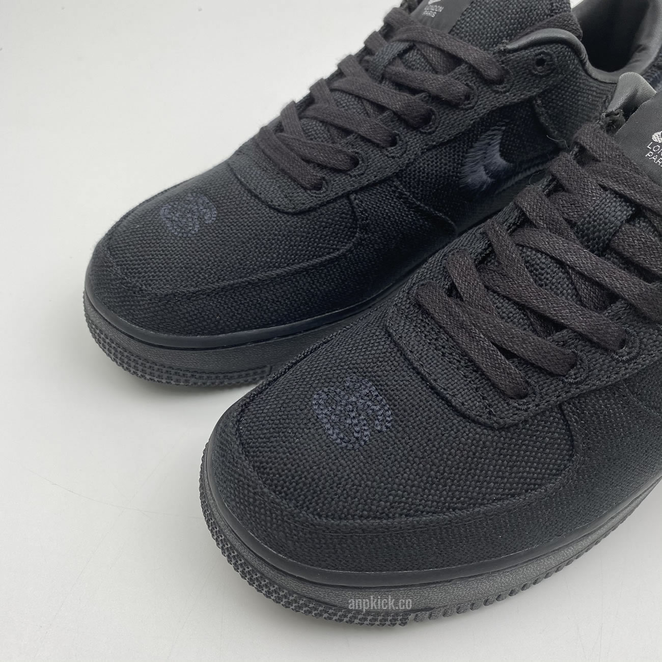 Stussy Nike Air Force 1 Low Black Cz9084 001 Release Date (6) - newkick.org