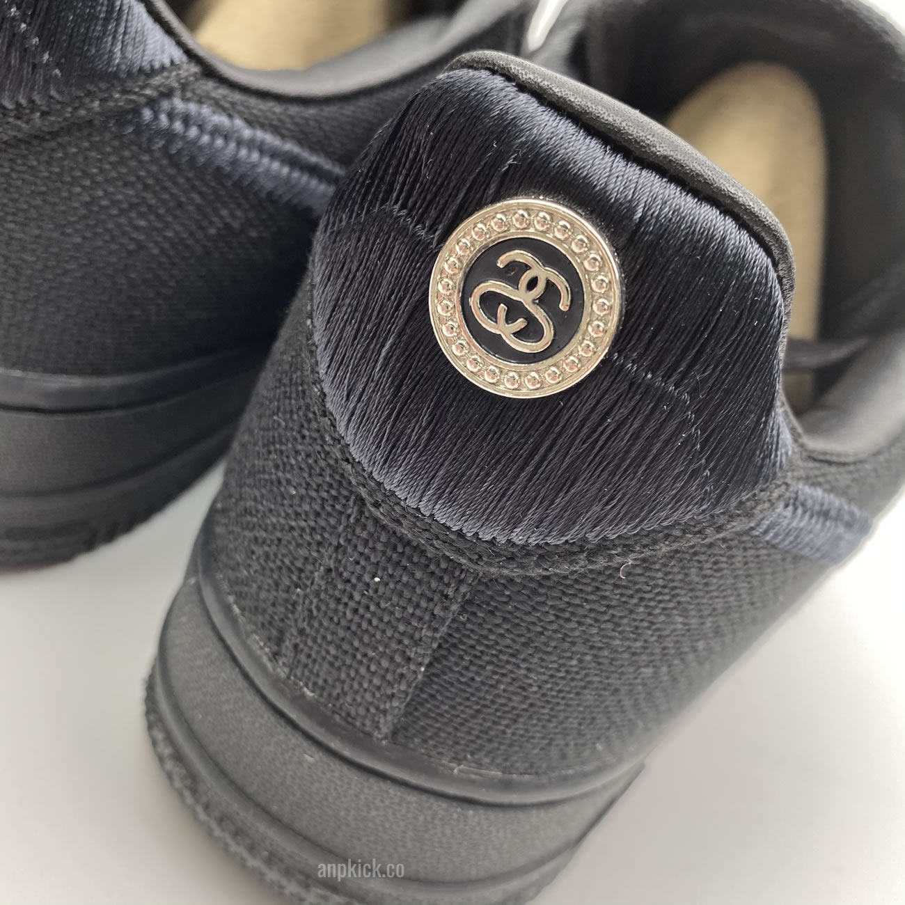 Stussy Nike Air Force 1 Low Black Cz9084 001 Release Date (7) - newkick.org