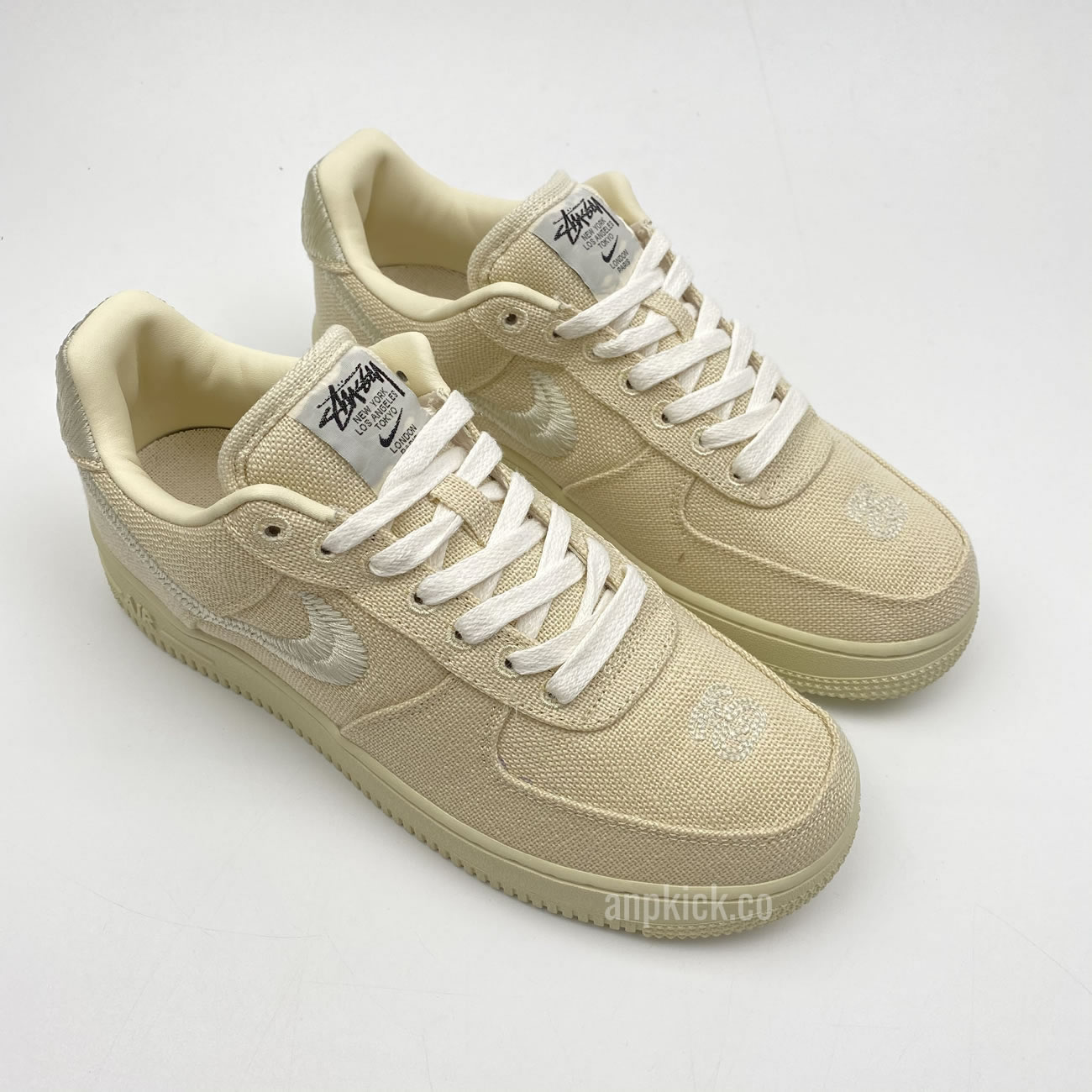 Stussy Nike Air Force 1 Low Fossil Stone Cz9084 200 Release Date (2) - newkick.org