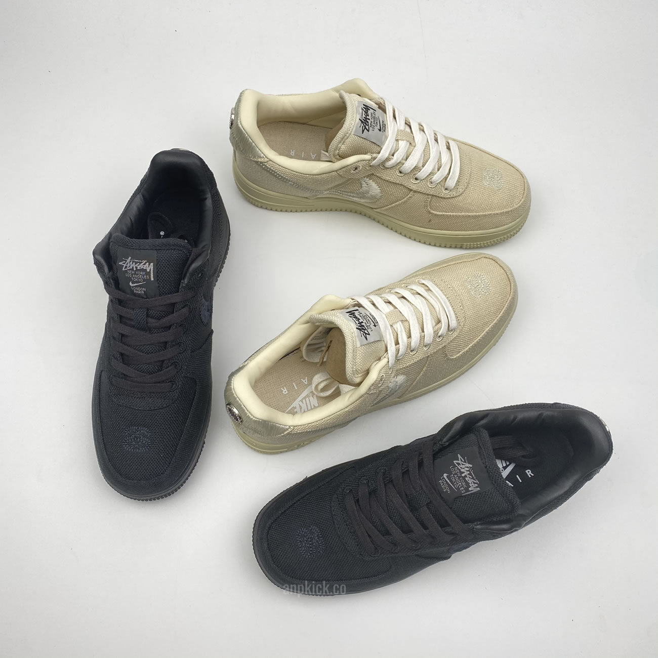 Stussy Nike Air Force 1 Low Fossil Stone Cz9084 200 Release Date (9) - newkick.org