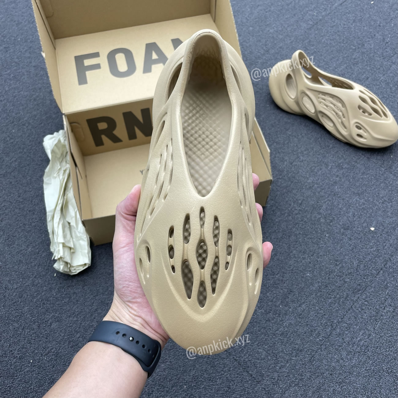 Adidas Yeezy Foam Runner Ochre Gw3354 (7) - newkick.org