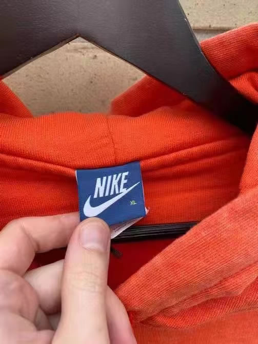 Nike Just Do It Hoodie Orange (4) - newkick.org