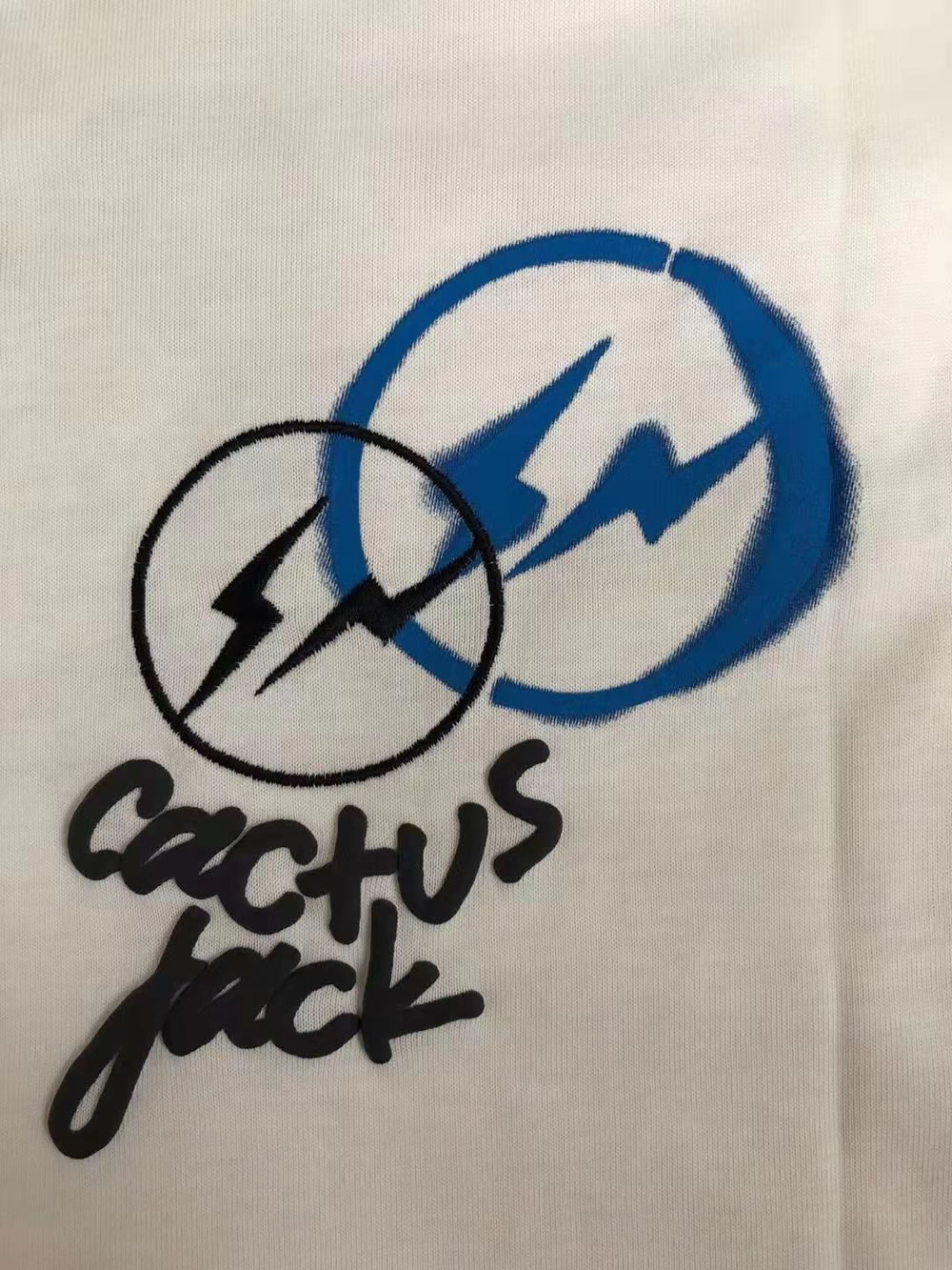 Travis Scott Cactus Jack Jordan T Shirt Khaki Desert White (5) - newkick.org