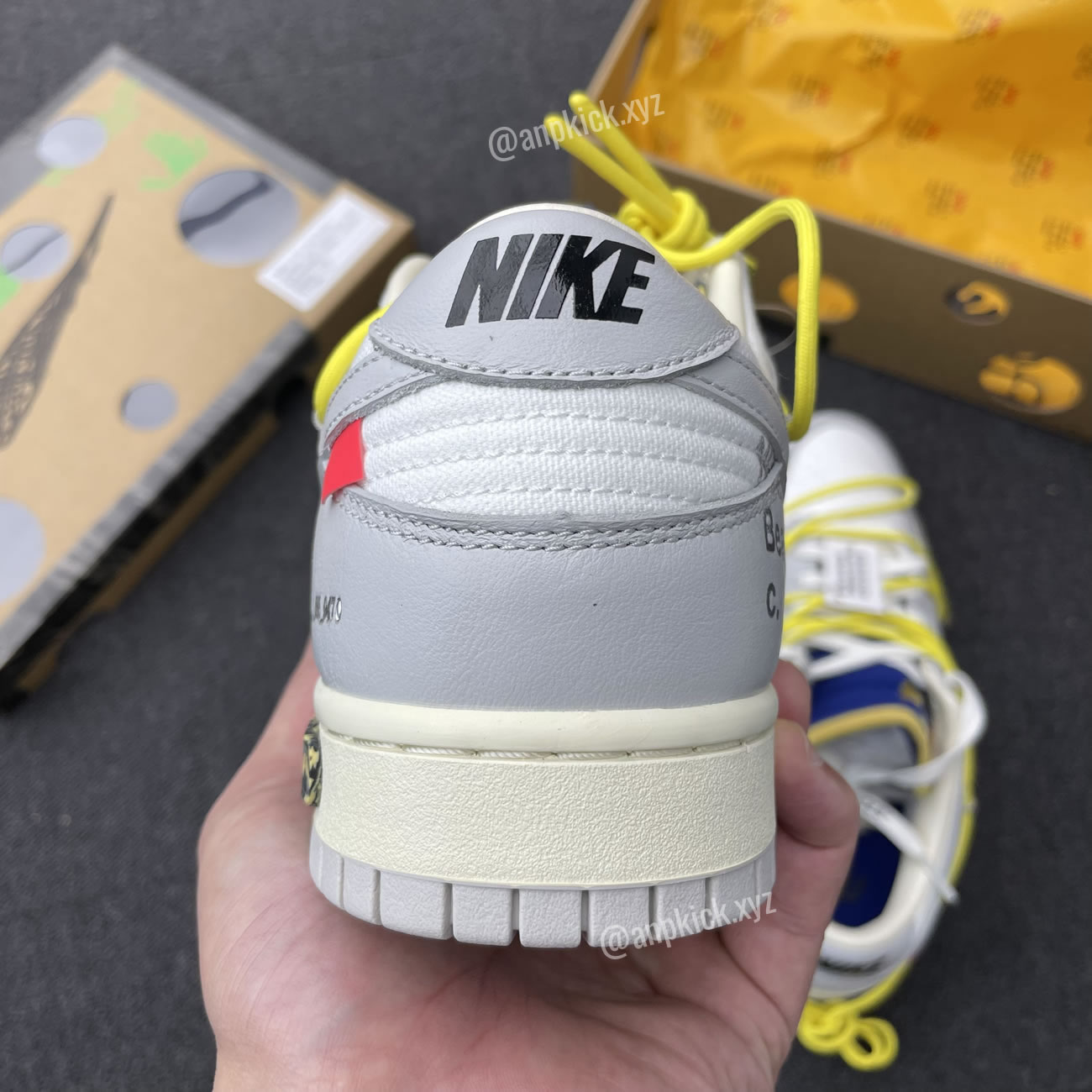 Off White Nike Sb Dunk Low The 27 Of 50 Sail Neutral Grey Dm1602 120 (7) - newkick.org