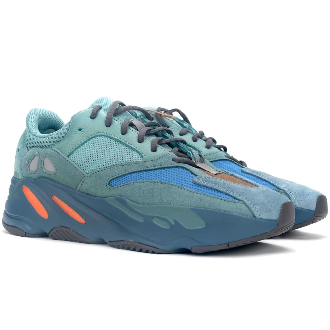 Adidas Yeezy Boost 700 Sea Blue Orange Gz2002 (4) - newkick.org