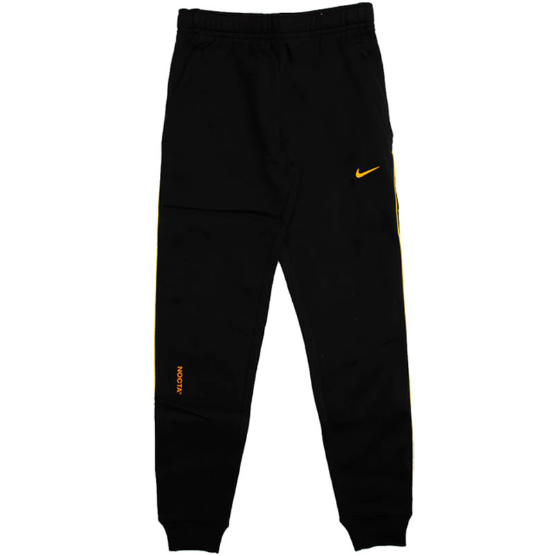 Nike Drake Nocta Fleece Pants Black Fw20 (1) - newkick.org