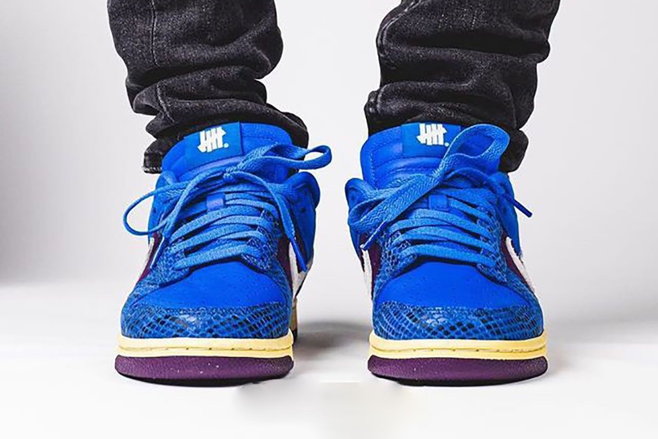 Nike Dunk Low Undefeated 5 On It Dunk Vs Af1 Dh6508 400 On Feet (3) - newkick.org