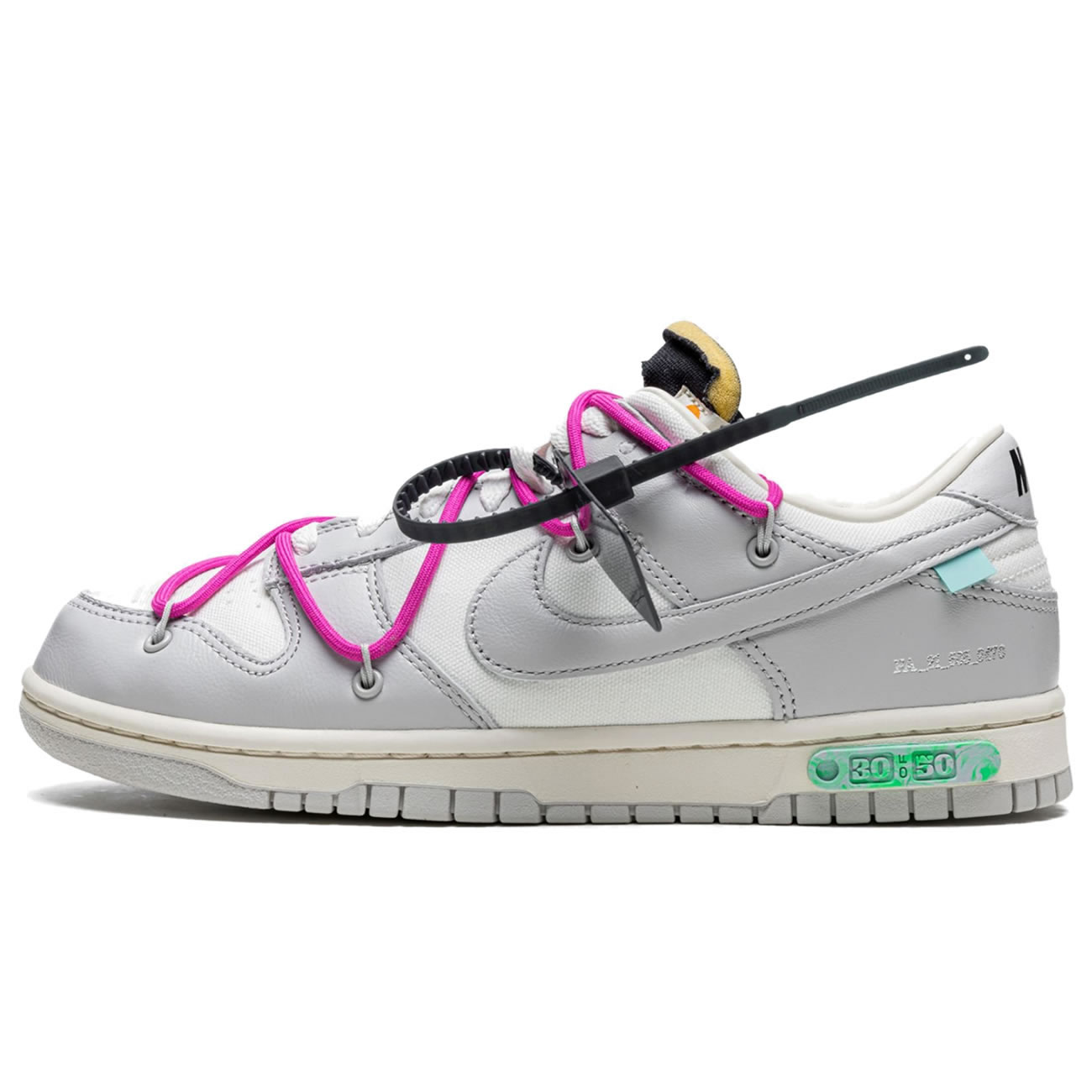 Off White Nike Sb Dunk Low Lot 30 Of 50 Sail Neutral Grey Pink Dm1602 122 (1) - newkick.org