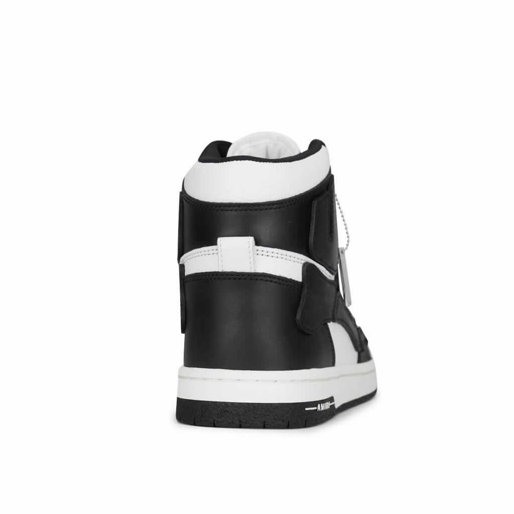 A M I R I Skel Top High Leather Sneakers Black White Mfs002 004 (4) - newkick.org