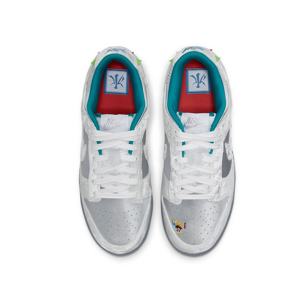 Nike Dunk Low Ice White Silver Blue Do2326 001 (4) - newkick.org