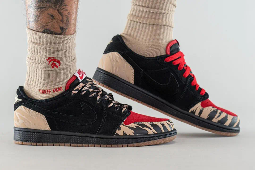 Solefly Air Jordan 1 Low Carnivore Dn3400 001 On Feet (3) - newkick.org