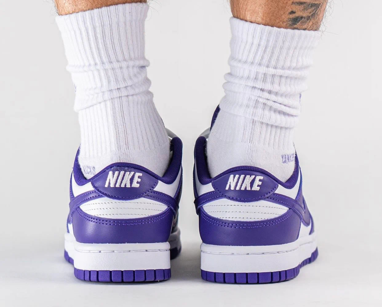 Nike Dunk Low Court Purple Dd1391 104 On Feet (6) - newkick.org
