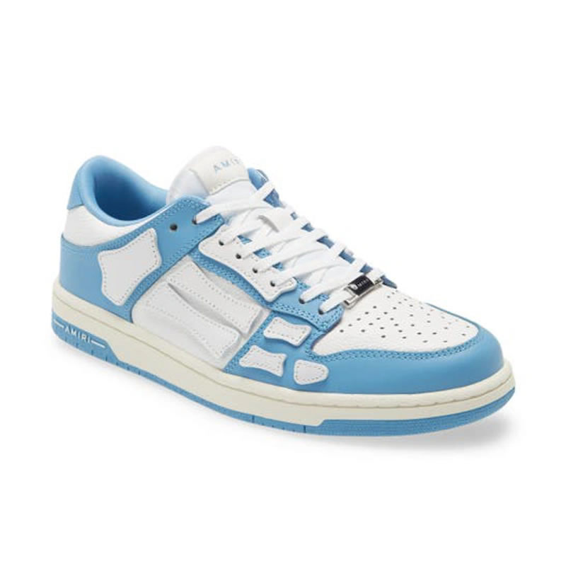 A M I R I Skel Top Low Leather Sneakers Blue Mfs003 462 (5) - newkick.org