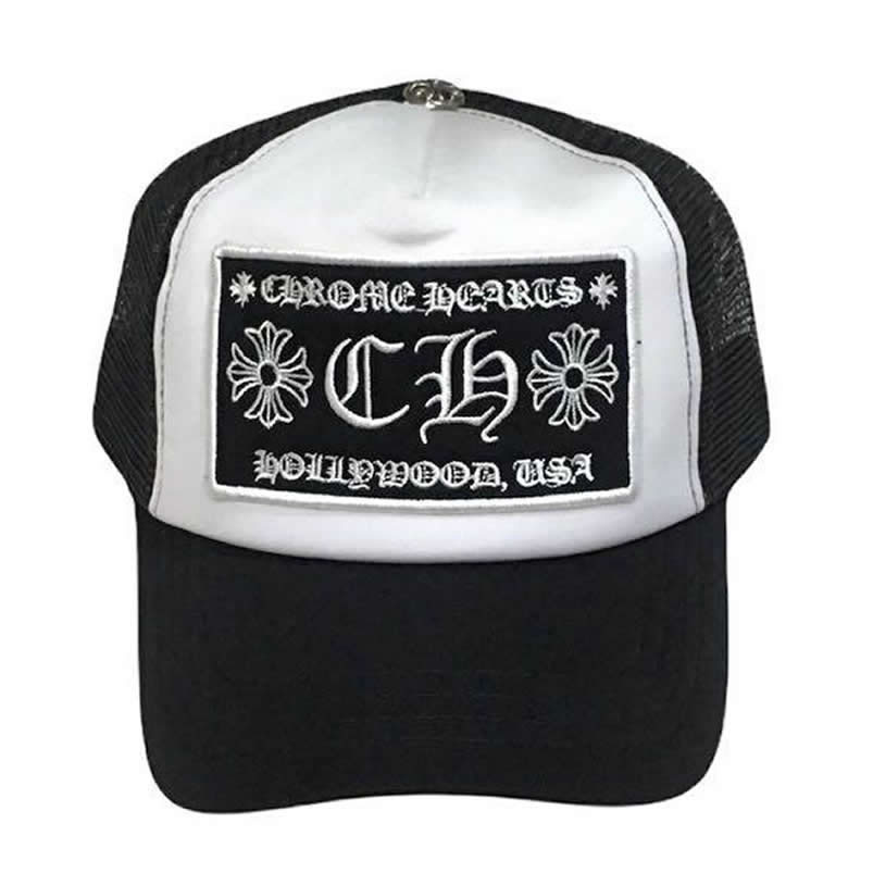 Ch Ro Me Hearts Ch Hollywood Trucker Hat Black White - newkick.org