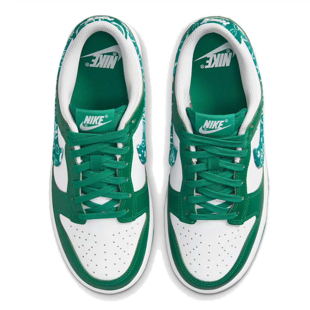 Nike Dunk Low Green Paisley Dh4401 102 (4) - newkick.org