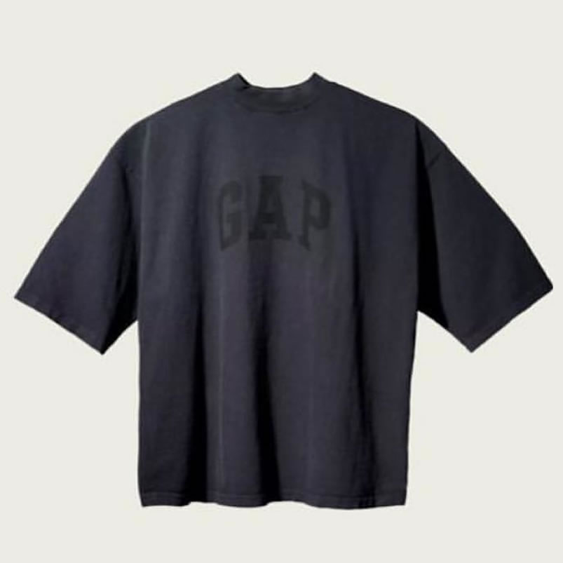 Yeezy Gap Balen Ciaga Tee Tshirt Black 2 - newkick.org