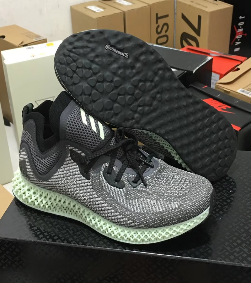 New Arrival Best Gray adidas Models Trainers Futurecraft Alphaedge 4D Running Shoes Detail Images 7