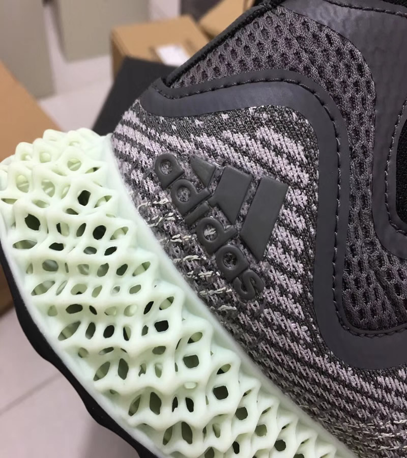 New Arrival Best Gray adidas Models Trainers Futurecraft Alphaedge 4D Running Shoes Detail Images 5