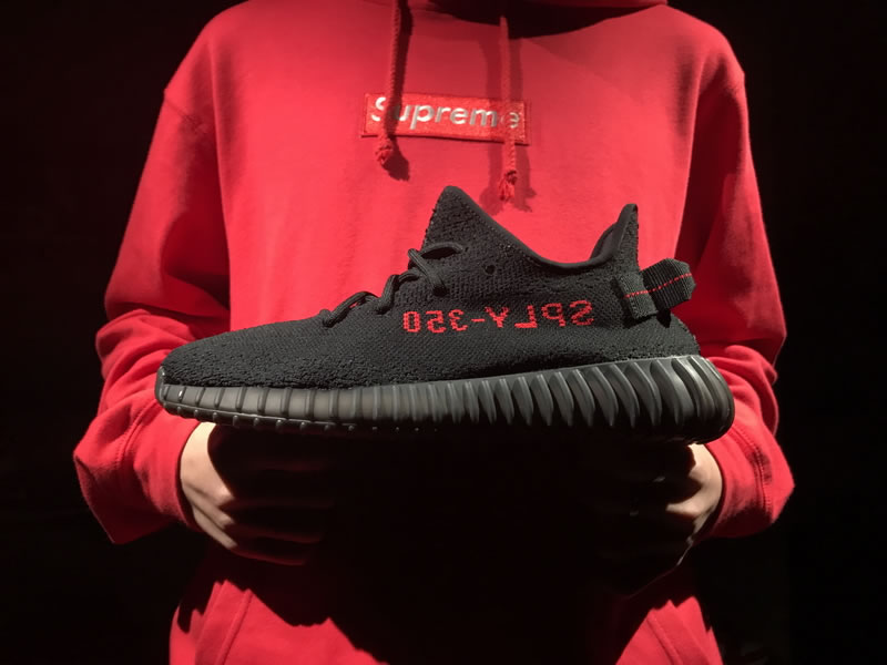 Adidas Originals Yeezy Boost 350 V2 'Core Black/Red' Bred CP9652