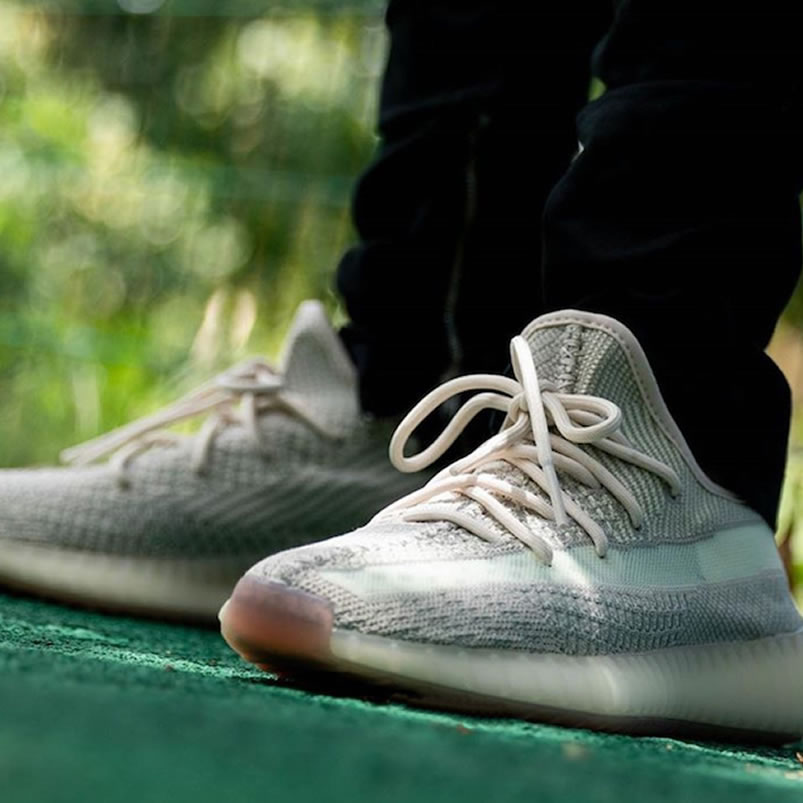 Adidas Yeezy Boost 350 V2 Citrin Non Reflective On Feet Release Date Fw3042 (2) - newkick.org