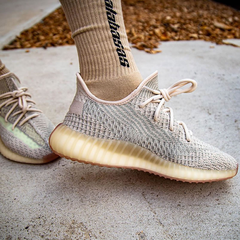 Adidas Yeezy Boost 350 V2 Citrin Reflective On Feet Release Date Fw5318 (2) - newkick.org