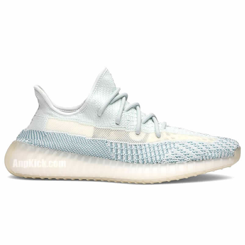 Adidas Yeezy Boost 350 V2 Cloud White Non Reflective Fw3043 (2) - newkick.org