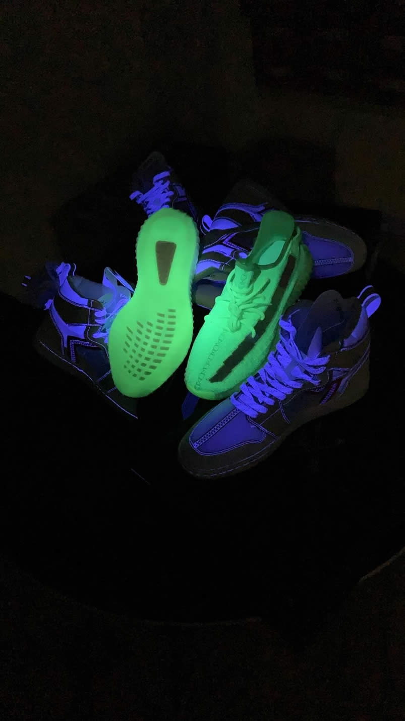 Adidas Yeezy Boost 350 V2 Gitd Glow In The Dark Spring 2019 (11) - newkick.org