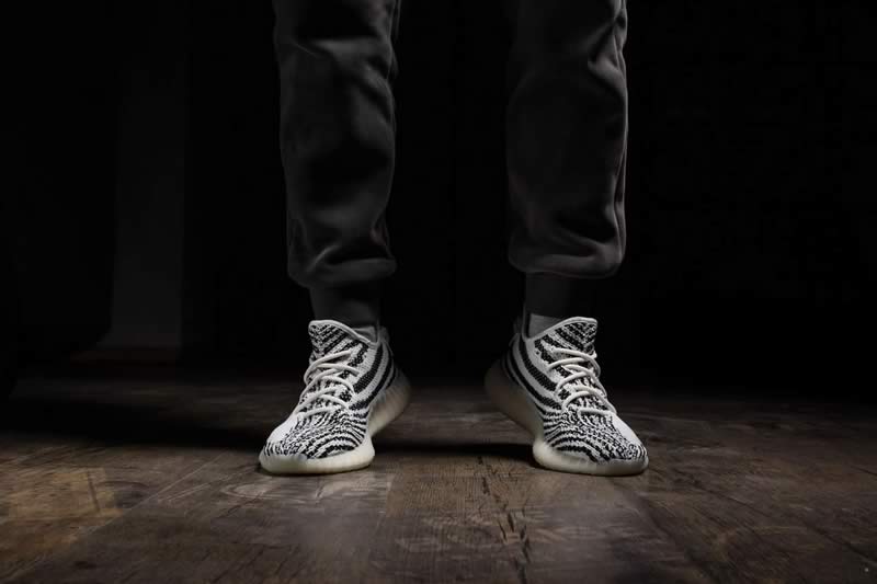 Adidas Yeezy Boost 350 V2 Zebra Cp9654 On Feet Outfit 2018 Release Date (1) - newkick.org